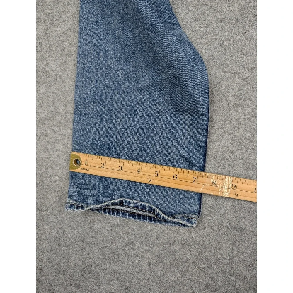 Hollister Epic Flex Straight Jeans Mens 26x30 Blue Light Wash Stretch Denim
